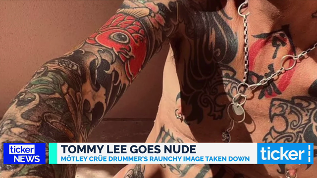 Tommy Lee naked on Instagram